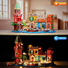 PLAXSOON Venice facades show vivid textures for a realistic architectural vignette.