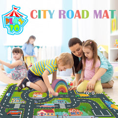 PLAY 10 waterproof mat surface cleans quickly after spills.