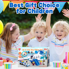 PLAY Airplane toy blue gift-ready box for birthdays and holidays.