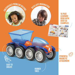 Play Brainy magnetic vehicles spark sensory play and discovery