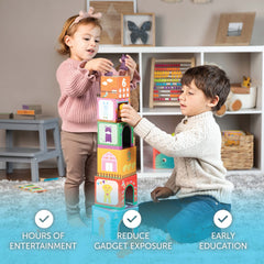 Play Brainy nesting boxes and animals promote cooperative play for preschoolers