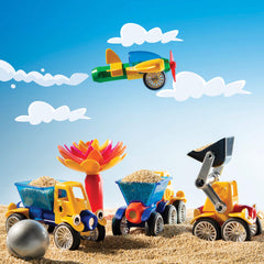 Play Brainy toy cars for boys and girls promotes shared storytelling