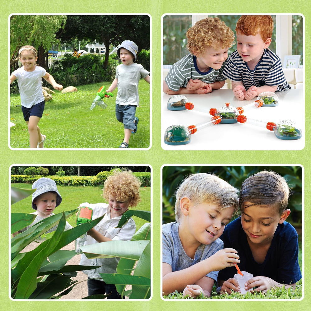 PLAY Bug Catcher Kit funnel enables smooth bug transfers