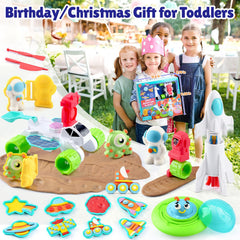 PLAY Color Dough color cans keep dough soft and reusable after playtime