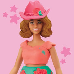 Play-Doh Barbie fashion design kit inspiring creative dress-up sessions