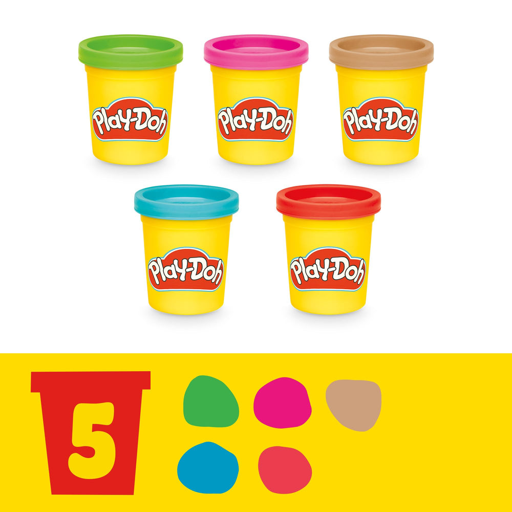 Play-Doh Care 'n Carry bandages set for pretend care.