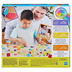 Play-Doh Fundamentals kids arts and crafts setup for imaginative play.