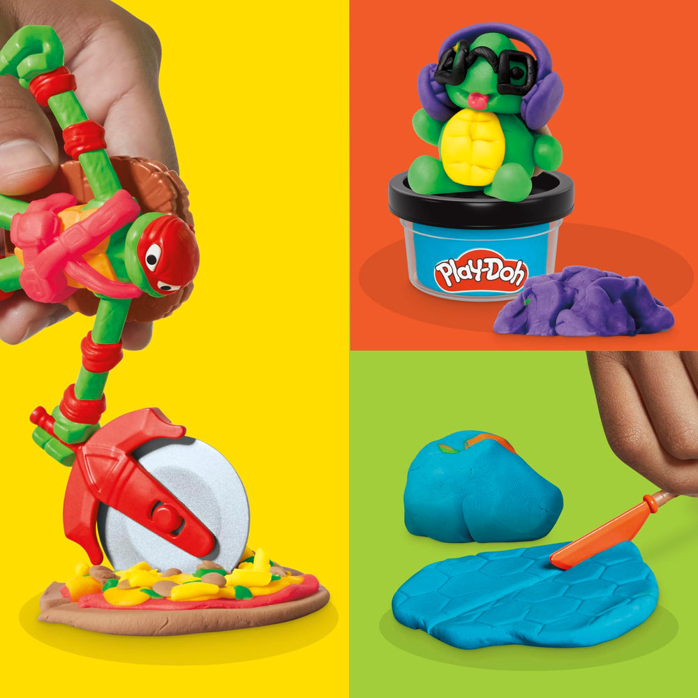 Eight-color Play-Doh set offers bold hues for dynamic character outfits.