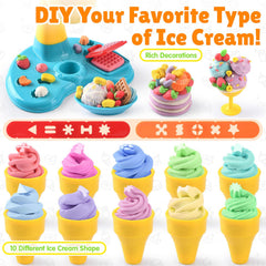 Non-toxic PLAY dough stays safe and reusable for more fun.