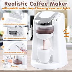 PLAY pop-up toaster with bread slices for realistic breakfast role-play