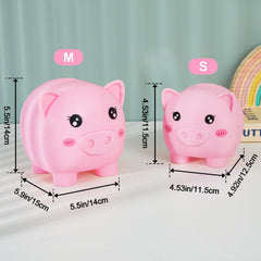 Play Tailor alphabet name stickers to personalize your bank.