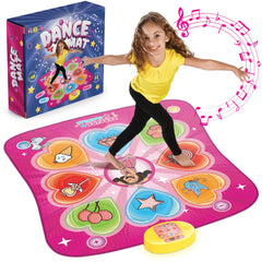 Play22 dance mat with LED lights for vivid rhythm sessions.