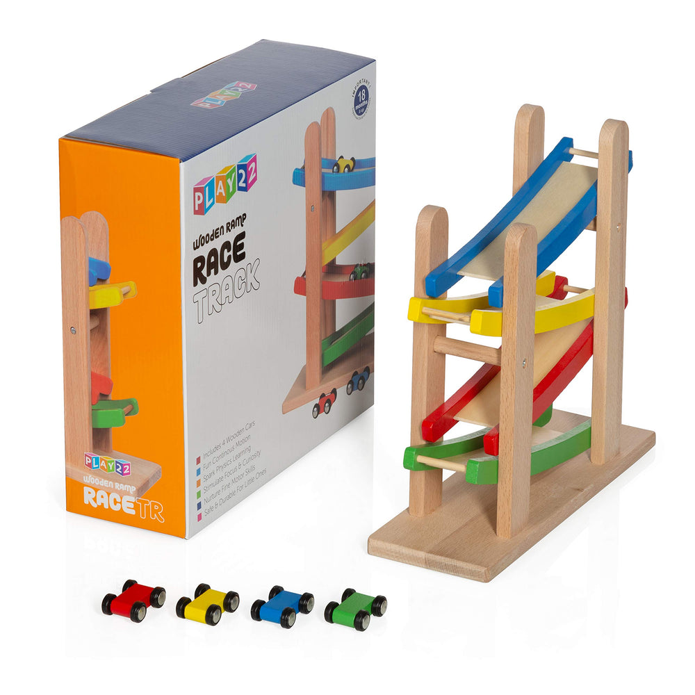 Play22 durable wooden toy construction ready for daily use