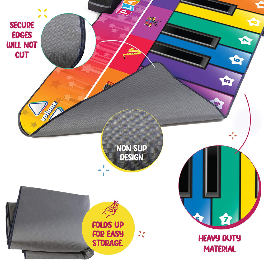 Play22 mat with built-in songs for easy musical sessions