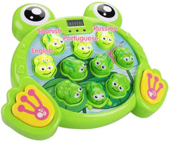 Play22 Whack A Frog Game ready for one or two players at a time.