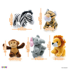 Play22 zebra plush with jungle carrier adds color-rich play