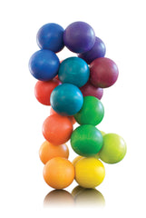 Playable Art Ball Rainbow 20 desk display showcases a vibrant artful arrangement.