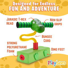 Playbees foam dino body design supports balanced movement
