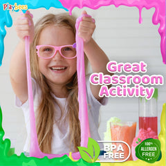 Playbees glow-dark slime party favors elevate treat bags with interactive fun.