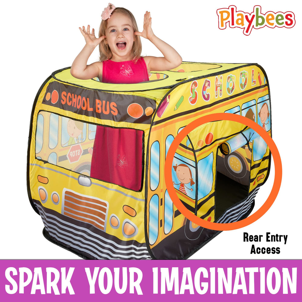 Playbees peek-a-boo ceiling tent sparks curious doorway play