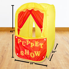 Playbees Puppet Theater reversible sign for versatile storytelling