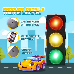 Lamp showing color modes for energetic or calm ambiance