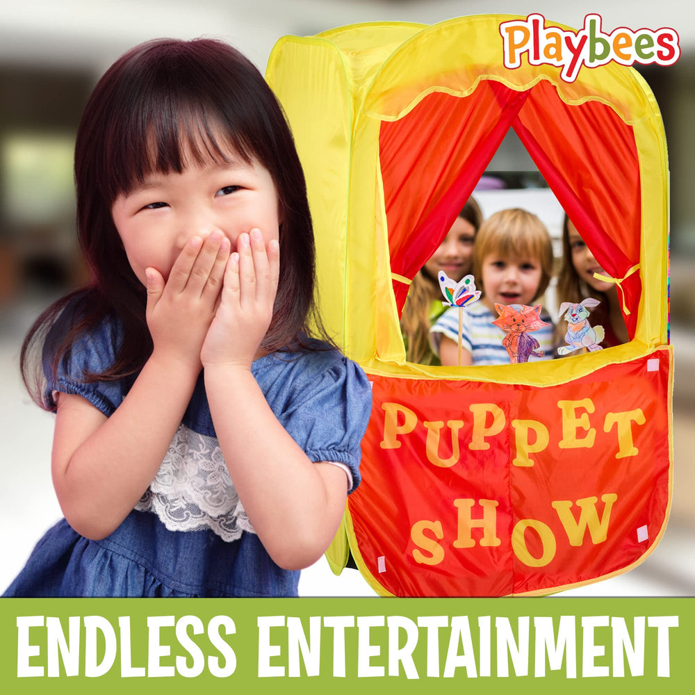 Playbees Twist-and-Pop assembly makes setup quick and easy