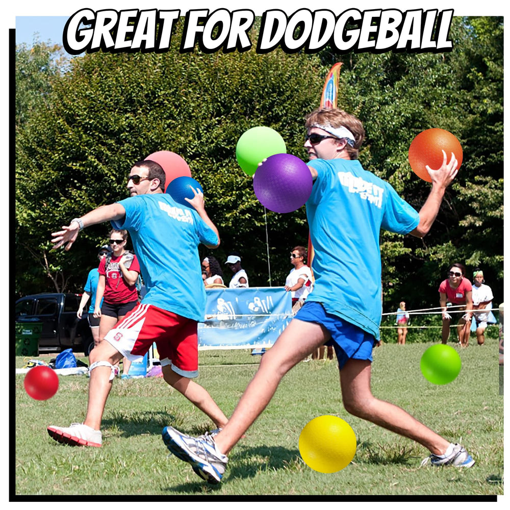 PlayBolt 10-inch purple kickball, individually wrapped for storage
