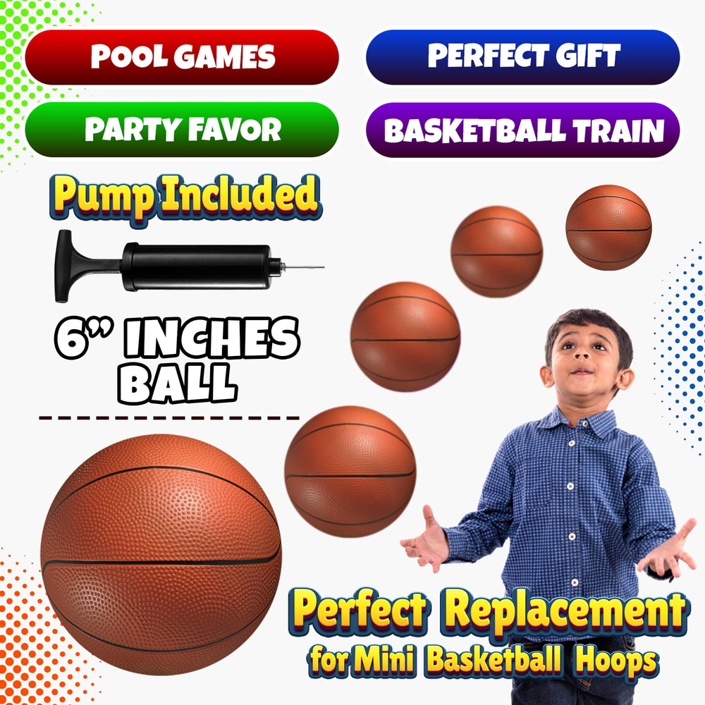 PlayBolt mini balls float in water for pool basketball and pool parties.