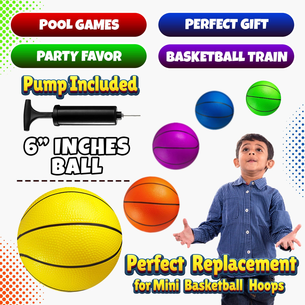 PlayBolt party prize mini-basketball set for classroom rewards and events.