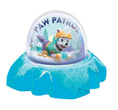 Child enjoys crafting with the PAW Patrol glitter globe kit