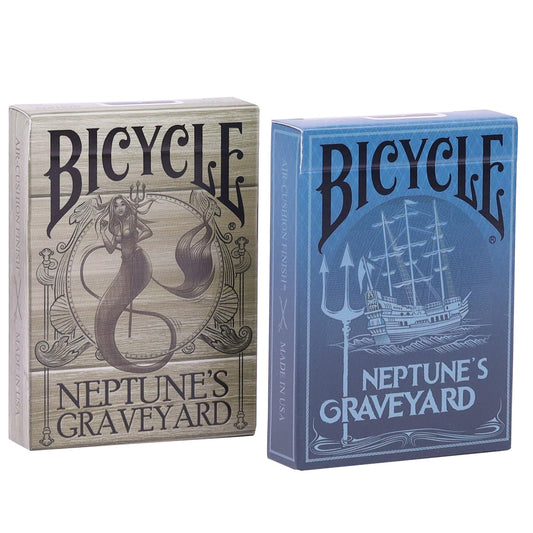 PLAYING CARD DECKS.COM Neptune's Graveyard pirate ship cards for thrilling sea battles.