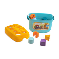 Playkidiz shape pieces close-up shows durable, safe construction for toddlers