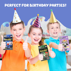 Playkidz party favors magic kit—portable box for celebrations.