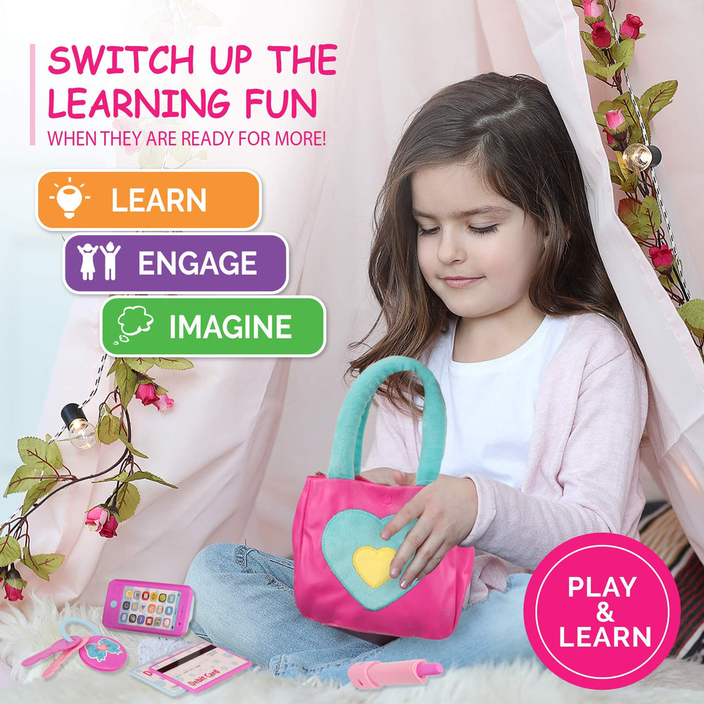 Playkidz kit supports fine motor skills during pretend sessions.