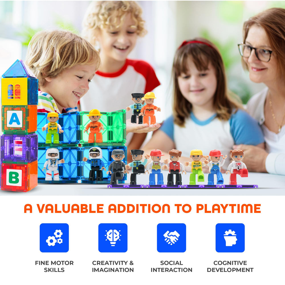 Playmags large figures gift-ready packaging for easy gifting.