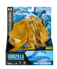 King Ghidorah 6-inch figure side view highlights dramatic silhouette.