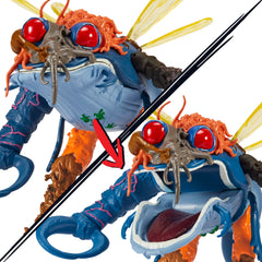PlayMates Megamutant 8 inch tall with poseable joints for versatile action.