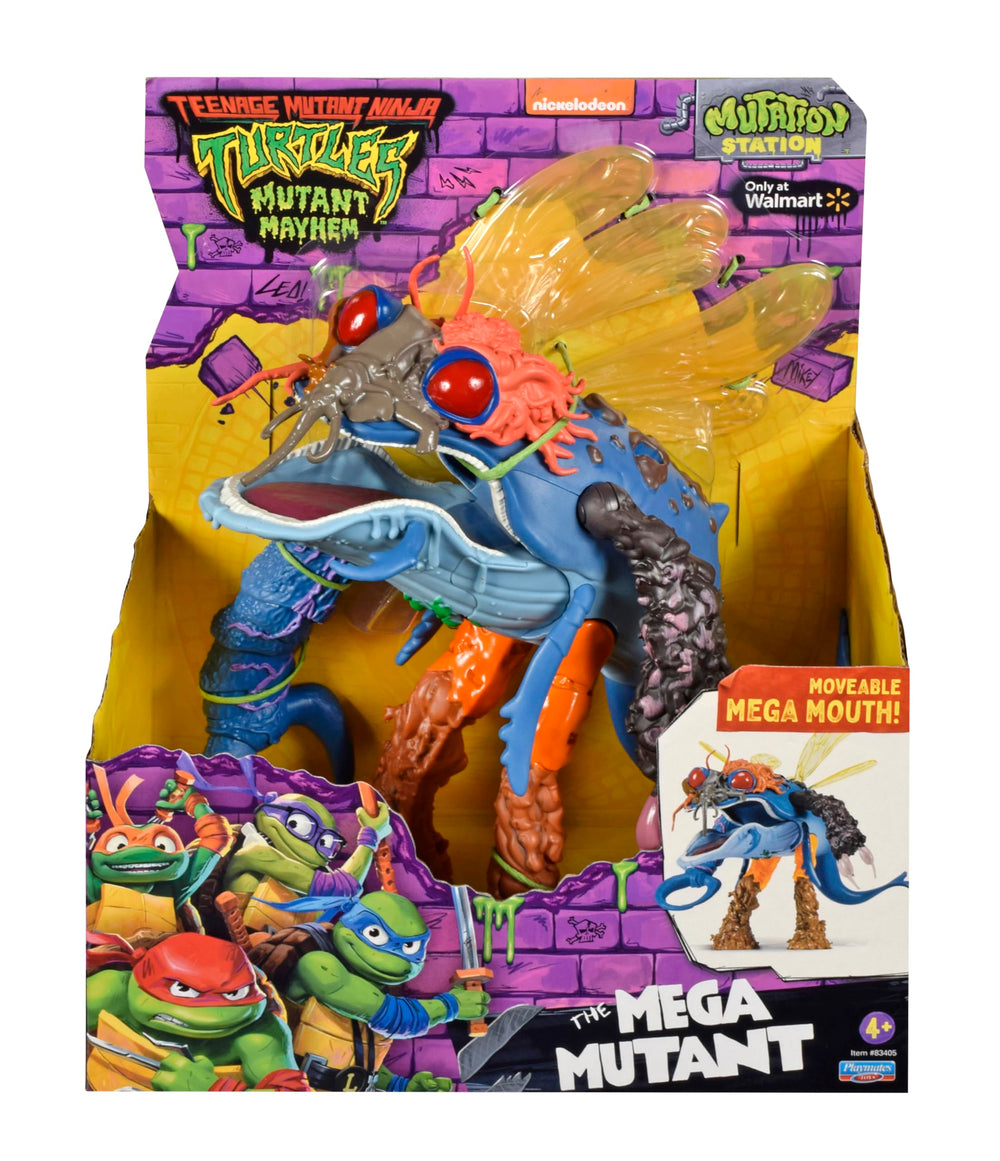 PlayMates Megamutant features bold TMNT colors for vibrant display.