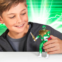PlayMates Green Ranger dynamic pose for action-packed storytelling.