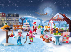Playmobil Advent Calendar four figures supports cooperative play and daily surprise unboxings.