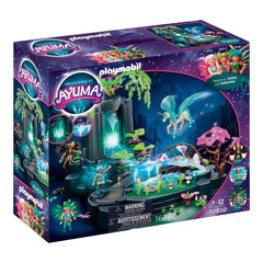 Playmobil Ayuma Energy Source lake glow encourages imaginative play at dusk