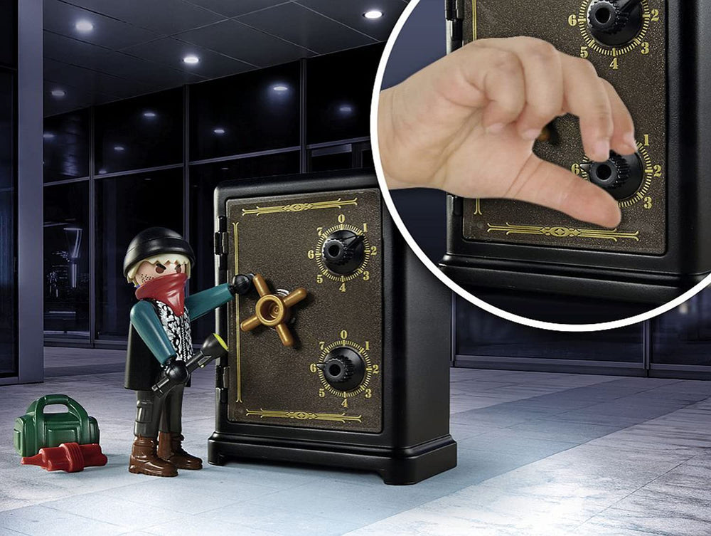 Playmobil Bank Robbery money and gold bars for realistic scenes