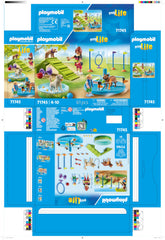 Playmobil Dog Park accessories included for extended pretend play scenarios.