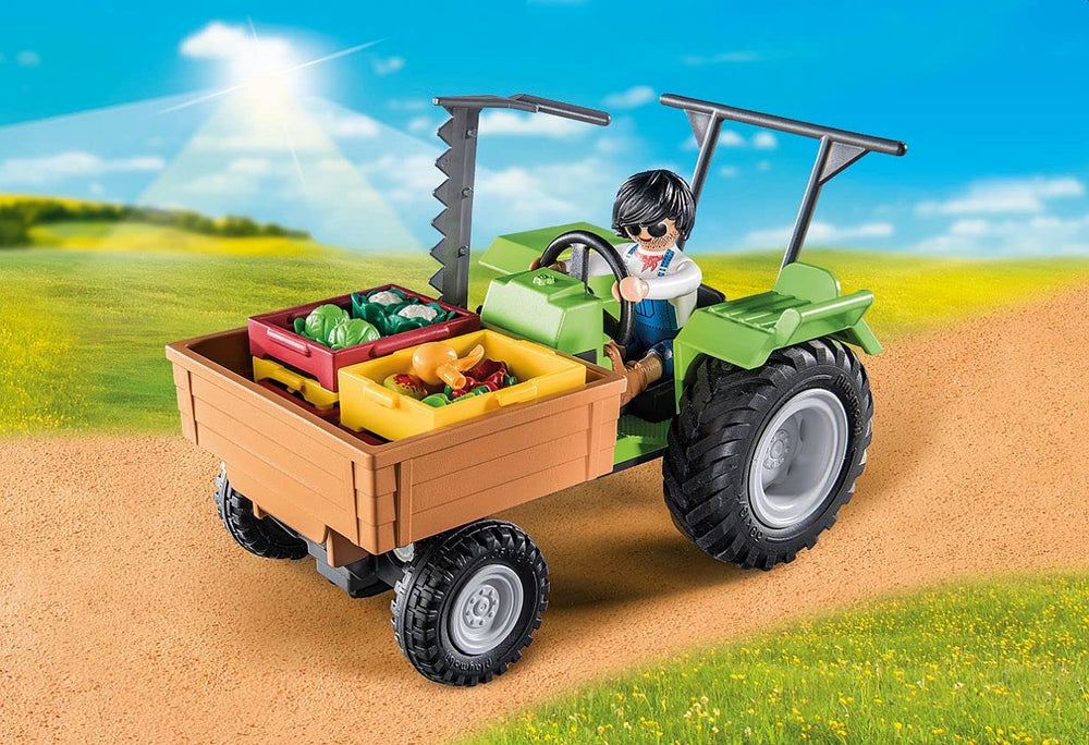 Playmobil Farm theme uses eco-friendly materials for sustainable play.