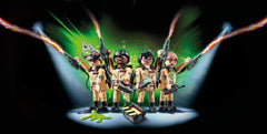 Playmobil Ghostbusters Peter Venkman figure for movie-inspired role play.