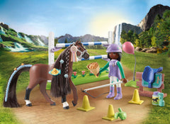 Playmobil Horses of Waterfall: Saddle and bridle included for ready-to-ride setup.