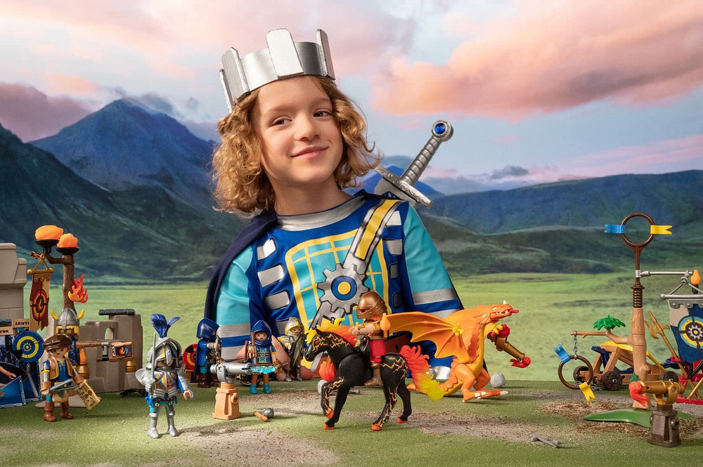Playmobil Novelmore morning star for dynamic training moments and action-packed scenes.