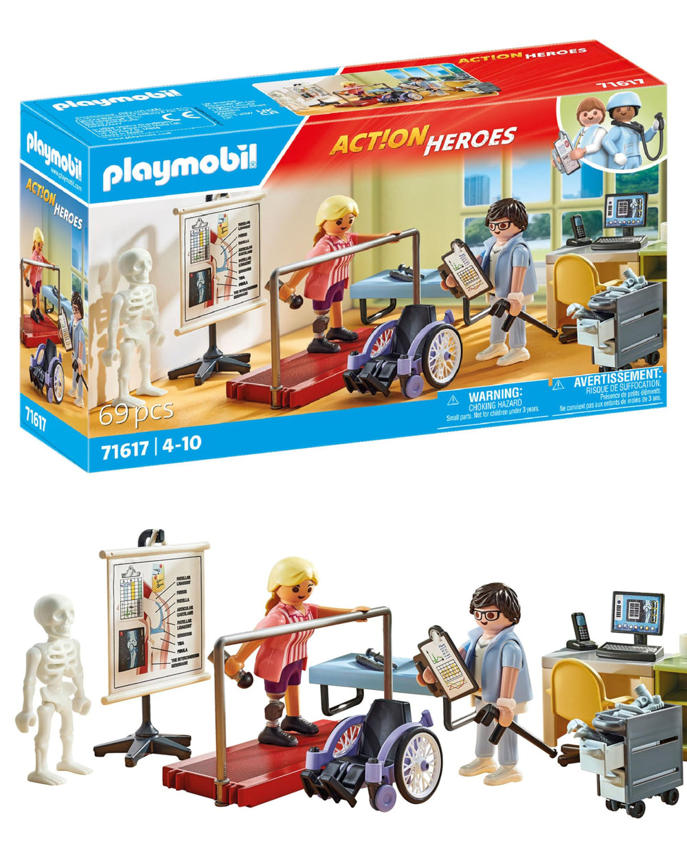 Playmobil Orthopedic exam table supports imaginative medical play