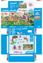 Playmobil Starter Pack Fairies forest tree and accessories — expands play setups.